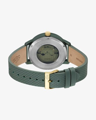 Orologio automatico in pelle Lacoste.12.12