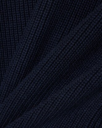 Cardigan in cotone e lana