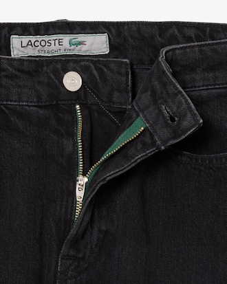 Jeans a 5 tasche dal taglio dritto