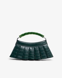 Borsa in pelle effetto coccodrillo H Lenglen Runway