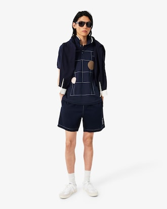 Polo grafica classic fit in piqu&eacute;