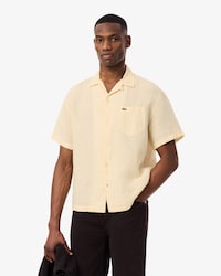 Camicia relaxed fit in lino