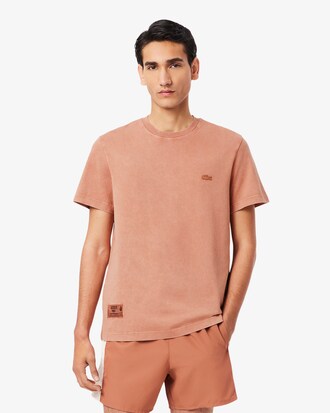 T-shirt in jersey pesante effetto lavato