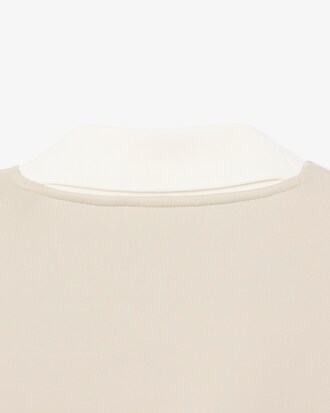 Felpa con scollo a V in maglia di raso Runway