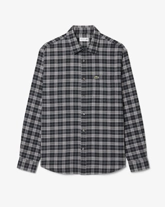 Regular Fit Plaid Flannel Shirt