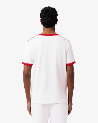 T-shirt in cotone con taschino Archive Re-edition