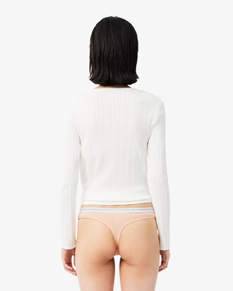 Confezione di 3 tanga in cotone stretch