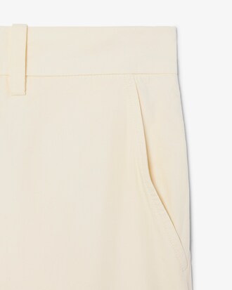 Pantaloni chino regular fit in twill di cotone
