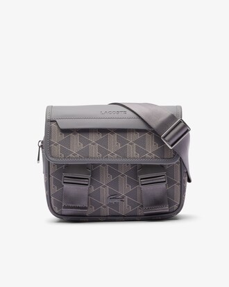 Borsa a tracolla con patta e clip The Blend
