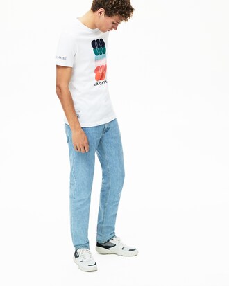 T-shirt da uomo con stampa colorata Lacoste SPORT French Open