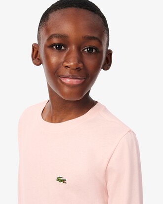 T-shirt a maniche lunghe in cotone