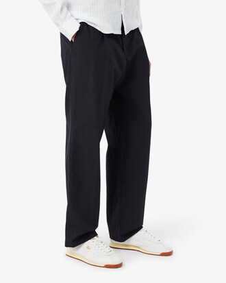 Pantaloni chino in cotone straight fit