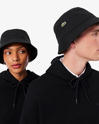 Cappello alla pescatora in twill di cotone foderato