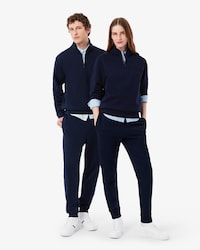 Pantaloni della tuta con marchio goffrato
