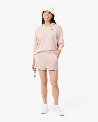 Shorts jacquard con monogramma