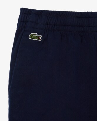 Pantaloni in gabardina di cotone stretch