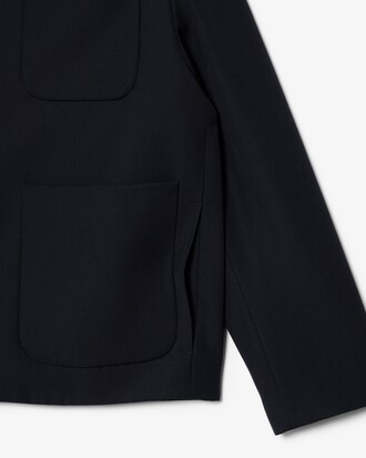 Giacca in twill di misto lana