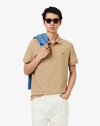 Polo regular fit in piqu&eacute; elasticizzato Paris
