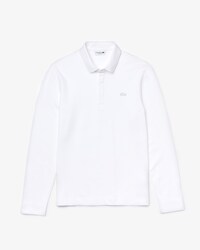 Polo Paris Regular Fit Lacoste a maniche lunghe in piqu&eacute; di cotone stretch