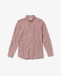 Camicia regular fit in cotone Oxford tinta unita