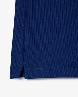 Polo da tennis con colletto a righe UV Protect