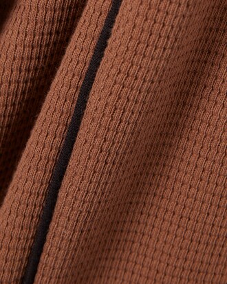 Completo pigiama in cotone goffrato