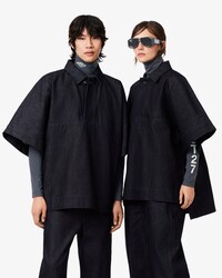 Polo oversize in denim Runway