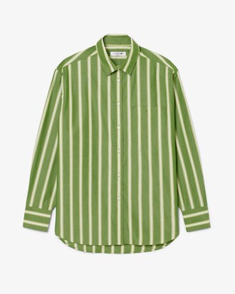 Camicia oversize in popeline di cotone