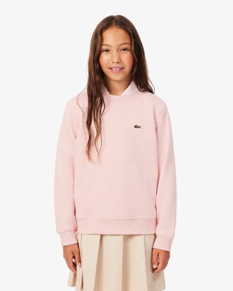 Felpa girocollo in tessuto felpato unisex