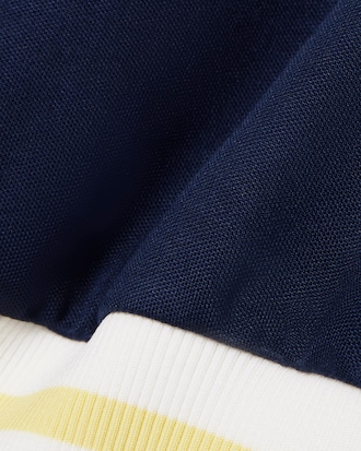 Felpa a righe con zip