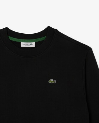 Felpa in pile girocollo relaxed fit