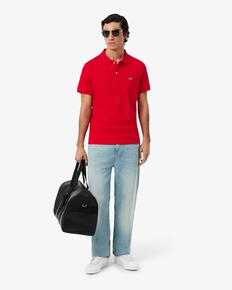 Polo regular fit in cotone Pima
