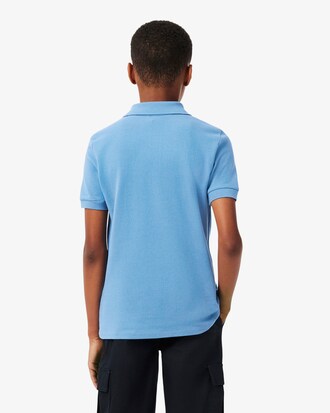 Polo in Petit Piqu&eacute; color block