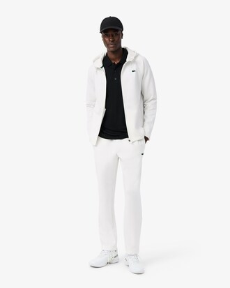 Felpa sportiva elasticizzata con cappuccio e zip