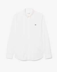 Camicia regular fit in popeline elasticizzato