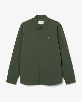 Overshirt trapuntata impermeabile