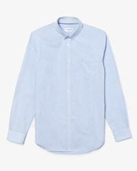 Camicia regular fit in popeline a mini quadretti 