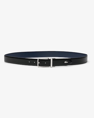Cintura double face in pelle