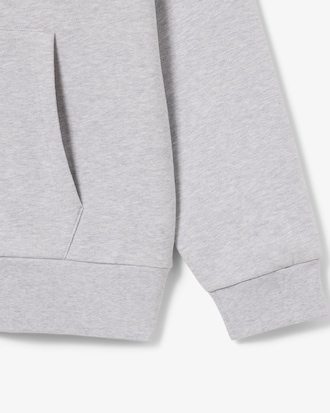 Felpa con cappuccio in pile con zip