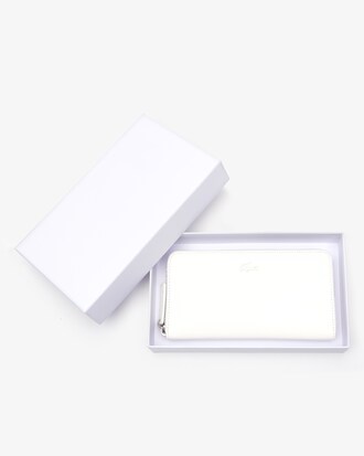 Portafoglio in pelle con cerniera e 8 scomparti per le carte L.12.12 da donna