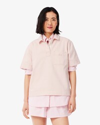 Polo oversize in denim