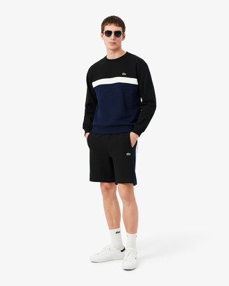 Shorts regular fit colorblock in cotone