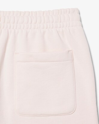 Shorts in tessuto felpato