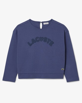 T-shirt a maniche lunghe in cotone con marchio