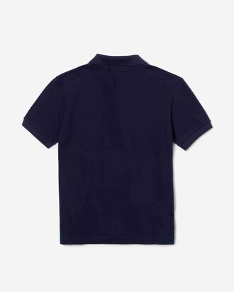 Set regalo da bambino con polo in cotone Lacoste con divertente coccodrillo e altre sorprese