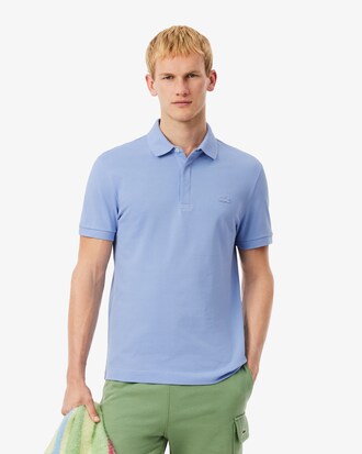 Polo regular fit in piqué elasticizzato Paris