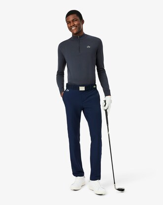 Maglione da golf con termoregolazione e zip a un quarto