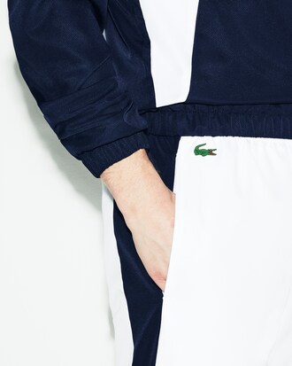 Tuta da tennis da uomo con inserto color block Lacoste SPORT