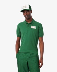 Polo da golf in mini piqué relaxed fit