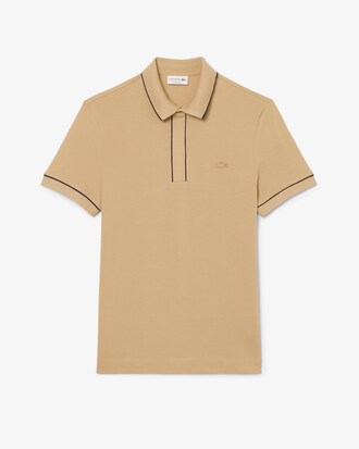 Polo regular fit in piqu&eacute; elasticizzato Paris